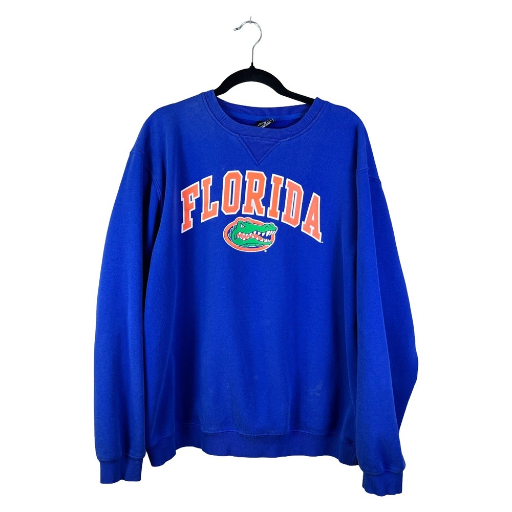 Top of‎ the World Florida Gators Sweatshirt XL Blue Crewneck NCAA Collegiate